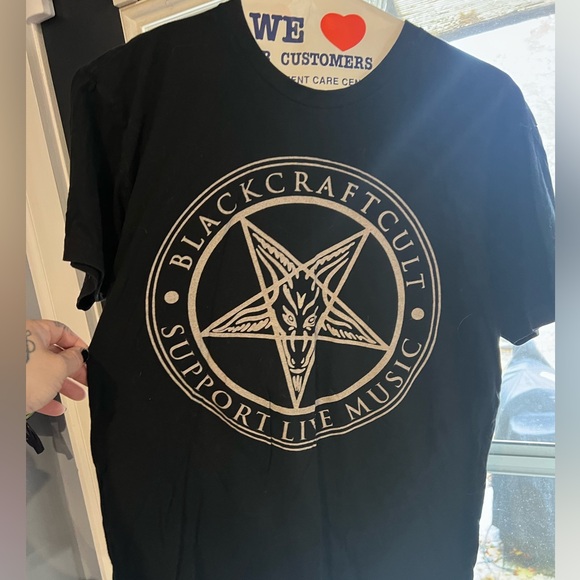 Blackcraft support live music tee - Picture 1 of 2